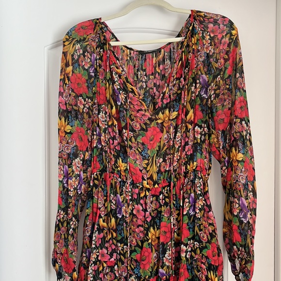 The Kooples Cocktail Flower print dress. - Picture 6 of 7